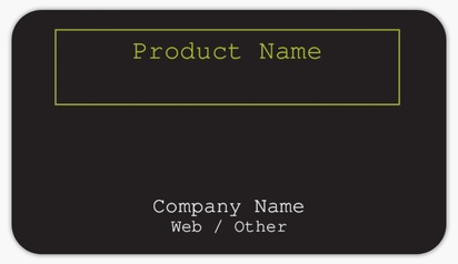 Design Preview for Design Gallery: Management Information Systems Product Labels on Sheets, Rounded Rectangle 8.7 x 4.9 cm