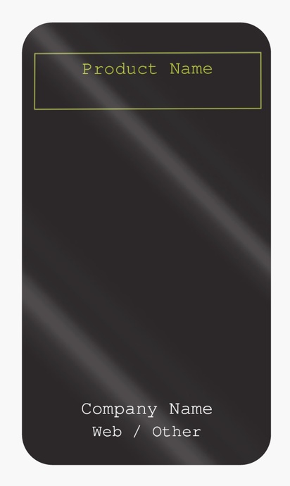 Design Preview for Design Gallery: Management Information Systems Product Labels on Sheets, Rounded Rectangle 8.7 x 4.9 cm