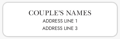 Design Preview for Design Gallery: Modern & Simple Return Address Labels