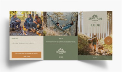 Design Preview for Design Gallery: Nature & Landscapes Folded Leaflets, Tri-fold A5 (148 x 210 mm)