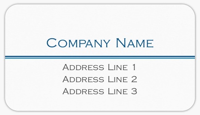 Design Preview for  Mailing Labels Templates