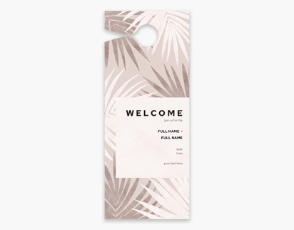 Design Preview for Design Gallery: Events Door Hangers, Large