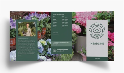 Design Preview for Design Gallery: Landscaping & Gardening Folded Leaflets, Tri-fold A5 (148 x 210 mm)