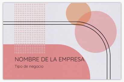 Vista previa del diseño de Galería de diseños de tarjetas con acabado lino para relaciones públicas