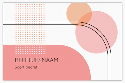 Voorvertoning ontwerp voor Ontwerpgalerij: Marketing en communicatie Standaard visitekaartjes, Standaard (85 x 55 mm)