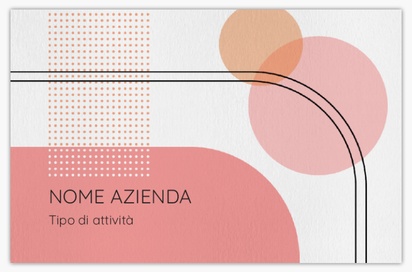 Anteprima design per Galleria di design: biglietti da visita in carta naturale per comunicazione online
