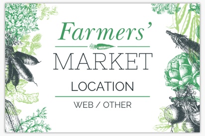 Design Preview for Design Gallery: Farmers Market Vinyl Banners, 122 x 183 cm