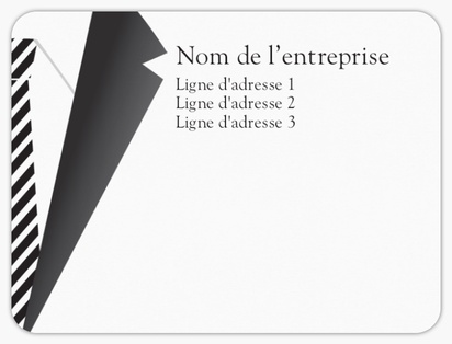 Aperçu du graphisme pour Galerie de modèles : étiquettes postales pour services aux entreprises, 10 x 7.5 cm