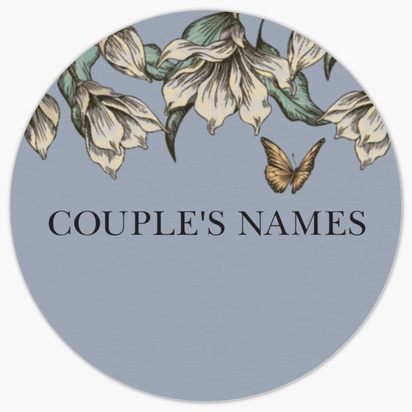 A cottagecore wedding blue gray design for Events