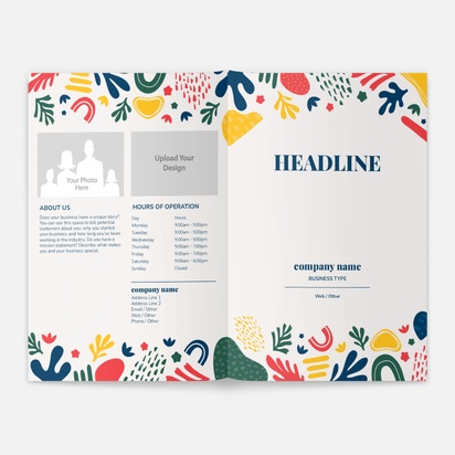 Design Preview for Design Gallery: Marketing Brochures, A5 Bi-fold