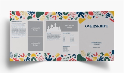 Forhåndsvisning av design for Designgalleri: Skriving og redigering Brosjyrer, 3-fløyet A5 (148 x 210 mm)