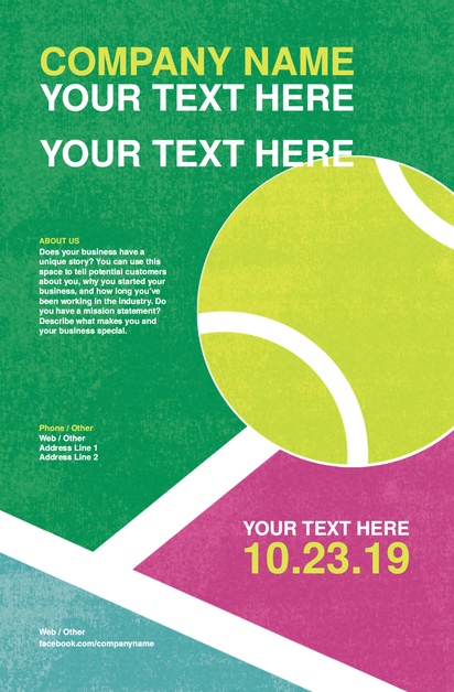 Design Preview for Design Gallery: Sports & Fitness Posters, A3 (297 x 420 mm) 