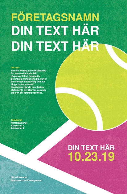 Förhandsgranskning av design för Designgalleri: Idrott & hälsa Affischer, A3 (297 x 420 mm) 