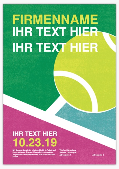 Designvorschau für Designgalerie: Werbeschilder aus Kunststoff Retro, A2 (420 x 594 mm)