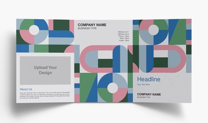 Design Preview for Design Gallery: Web Design & Hosting Folded Leaflets, Tri-fold A5 (148 x 210 mm)