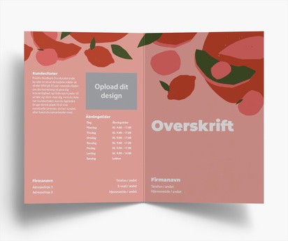 Forhåndsvisning af design for Designgalleri: Fed og farverig Brochurer, Midterfals A5 (148 x 210 mm)