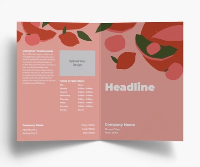 Design Preview for Design Gallery: Illustration Folded Leaflets, Bi-fold A5 (148 x 210 mm)