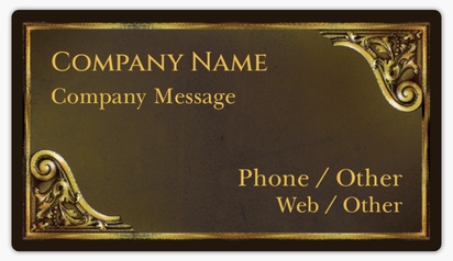 Design Preview for Templates for Construction, Repair & Improvement Name Card Stickers 