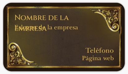 Vista previa del diseño de Galería de diseños de tarjetas de visita adhesivas para elegante