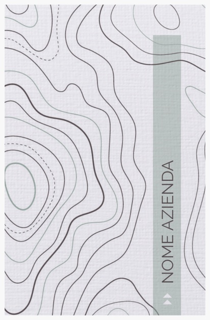 Anteprima design per Galleria di design: biglietti da visita carta effetto lino per servizio assistenza clienti