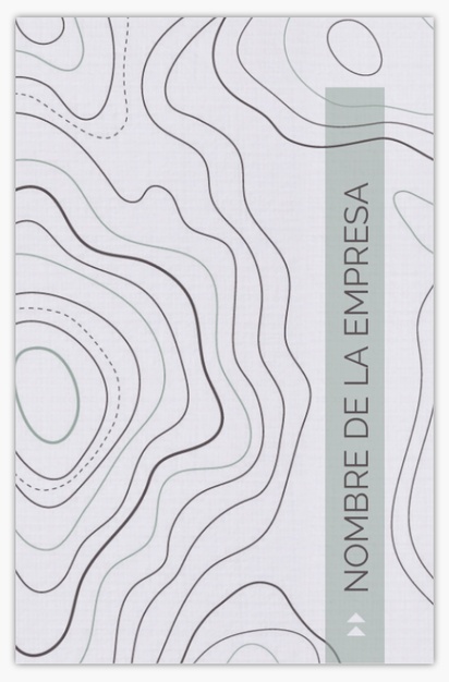 Vista previa del diseño de Galería de diseños de tarjetas con acabado lino para administración de redes