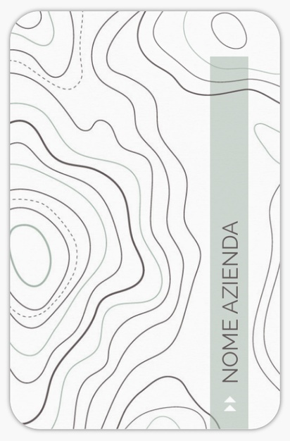 Anteprima design per Galleria di design: biglietti da visita con angoli arrotondati per consulenza informatica, Arrotondati Standard (85 x 55 mm)