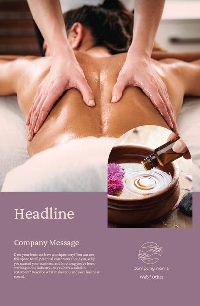 Design Preview for Design Gallery: Beauty & Spa Posters, A3 (297 x 420 mm) 