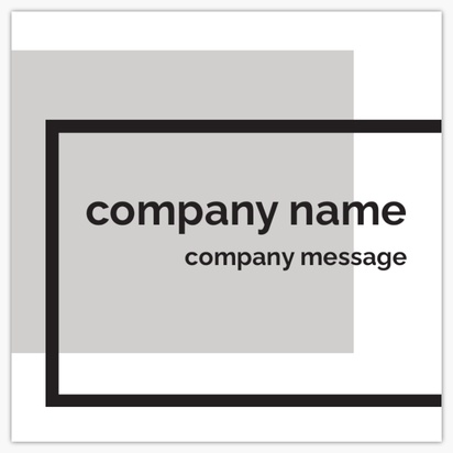 Design Preview for Design Gallery: Blogging Standard Business Cards, Square (65 x 65 mm)