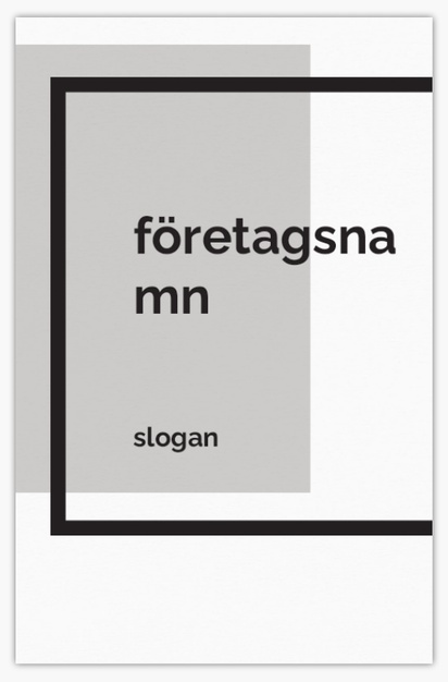Förhandsgranskning av design för Designgalleri: Internetpublicering Visitkort standard, Standard (85 x 55 mm)
