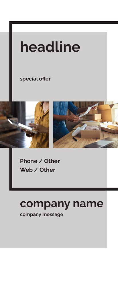 Design Preview for Design Gallery: Internet Communications Pull Up Banners, 88 x 200 cm