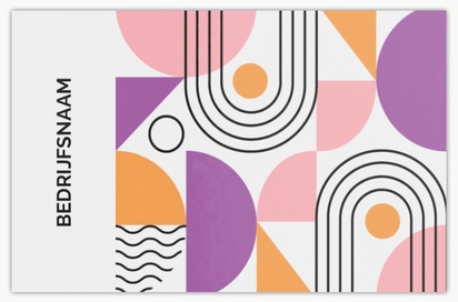 Voorvertoning ontwerp voor Ontwerpgalerij: Marketing en communicatie Extra dikke visitekaartjes, Standaard (85 x 55 mm)