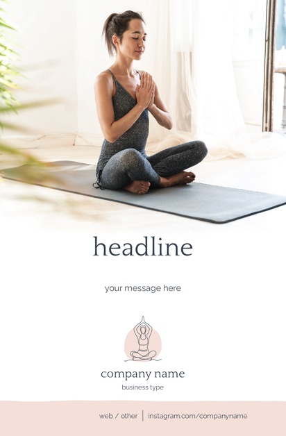 Design Preview for Design Gallery: Yoga & Pilates Posters, A3 (297 x 420 mm) 