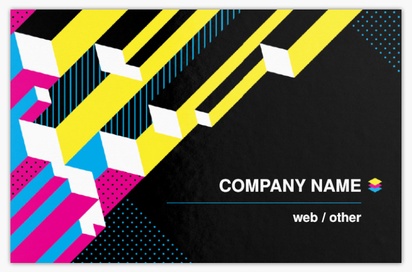 Design Preview for Design Gallery: Business Consulting Ultra-Thick Business Cards, Standard (85 x 55 mm)