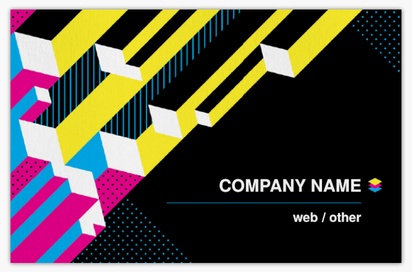 Design Preview for Design Gallery: Information & Technology Natural Uncoated Business Cards