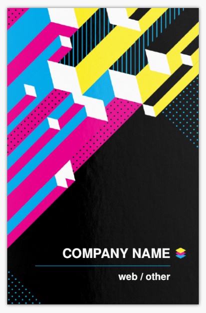 Design Preview for Design Gallery: Mobile Devices & Telecommunication Ultra-Thick Business Cards, Standard (85 x 55 mm)