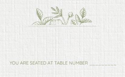 Design Preview for Design Gallery: Rustic Place Cards, Standard (91 x 55 mm)