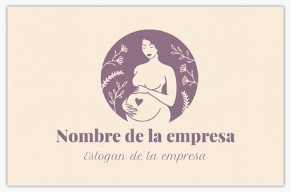 Vista previa del diseño de Galería de diseños de tarjetas de visita standard para embarazo y parto, Standard (85 x 55 mm)