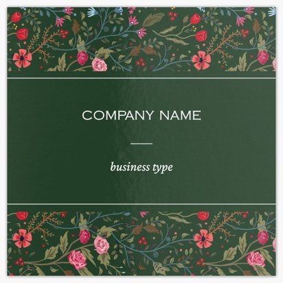 Design Preview for Design Gallery: Crafts Ultra-Thick Business Cards, Square (65 x 65 mm)