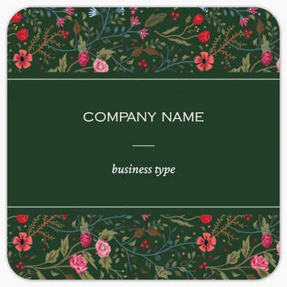 Design Preview for Design Gallery: Antiques Rounded Corner Business Cards, Rounded Square (65 x 65 mm)