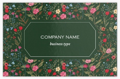 Design Preview for Design Gallery: Crafts Metallic Business Cards
