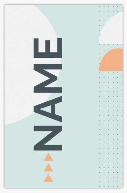Design Preview for Design Gallery: Blogging Matte Business Cards