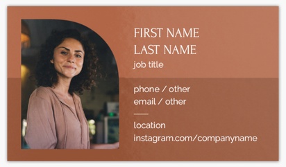 Design Preview for Secretarial & Administrative Services Glossy Business Cards Templates, Standard (3.5" x 2")