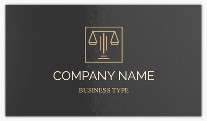 Design Preview for Business Cards for Lawyers, Standard (3.5" x 2")