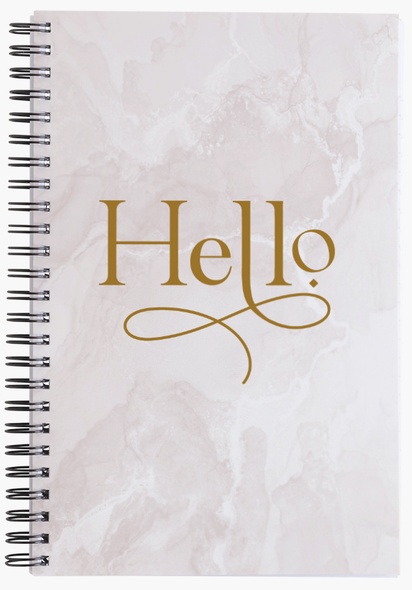 Design Preview for Elegant Notebooks Templates