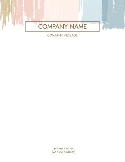 Design Preview for Printed Invoice Books: Business Notepads Designs