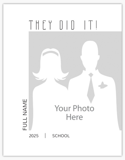 Design Preview for Design Gallery: Graduation Posters, 22" x 28"