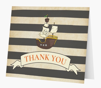 Design Preview for Thank You Cards, Folded