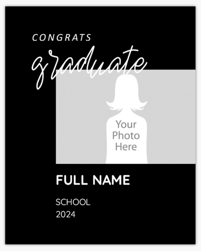 Design Preview for Graduation Posters Templates, 16" x 20"