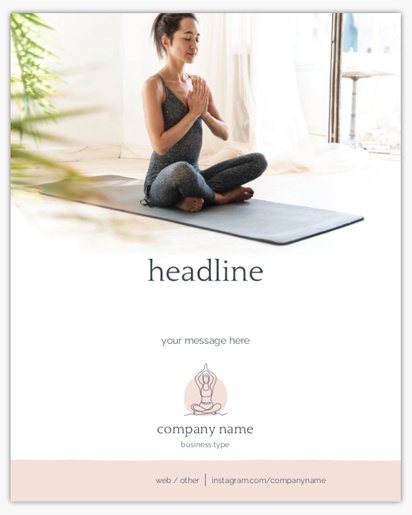 Design Preview for Design Gallery: Yoga & Pilates Posters, 16" x 20"