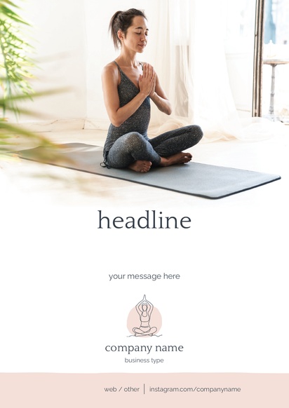 Design Preview for Design Gallery: Yoga & Pilates Posters, A2 (420 x 594 mm) 